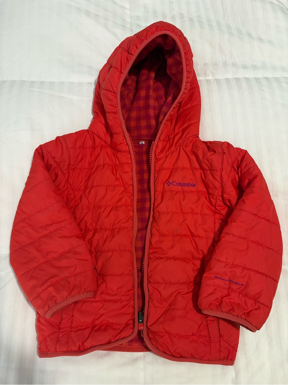 Columbia Kids Reversible Hooded Puffer Coat